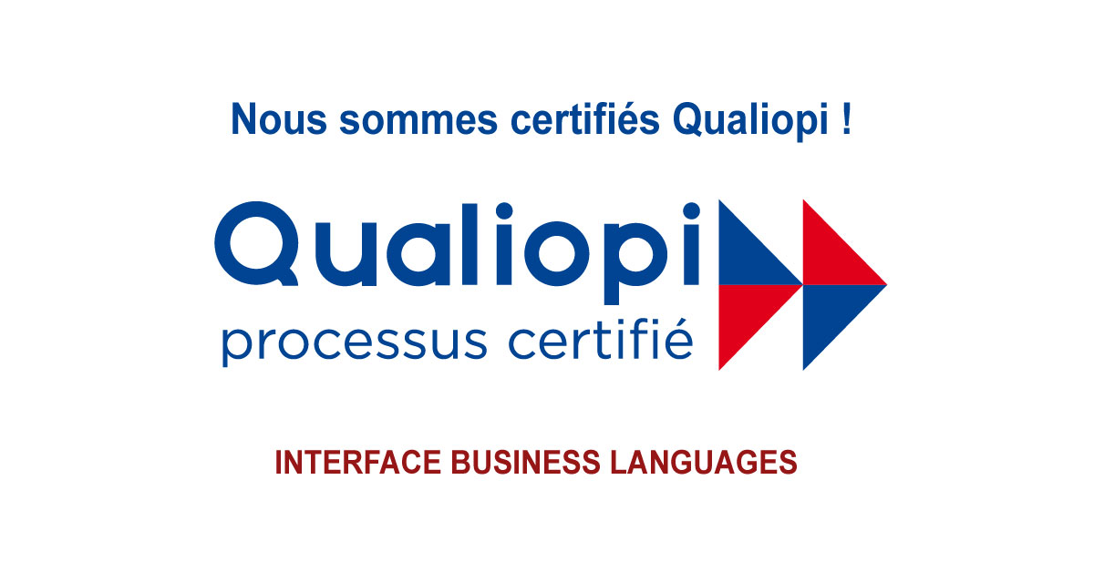 Nous sommes certifiés Qualiopi !